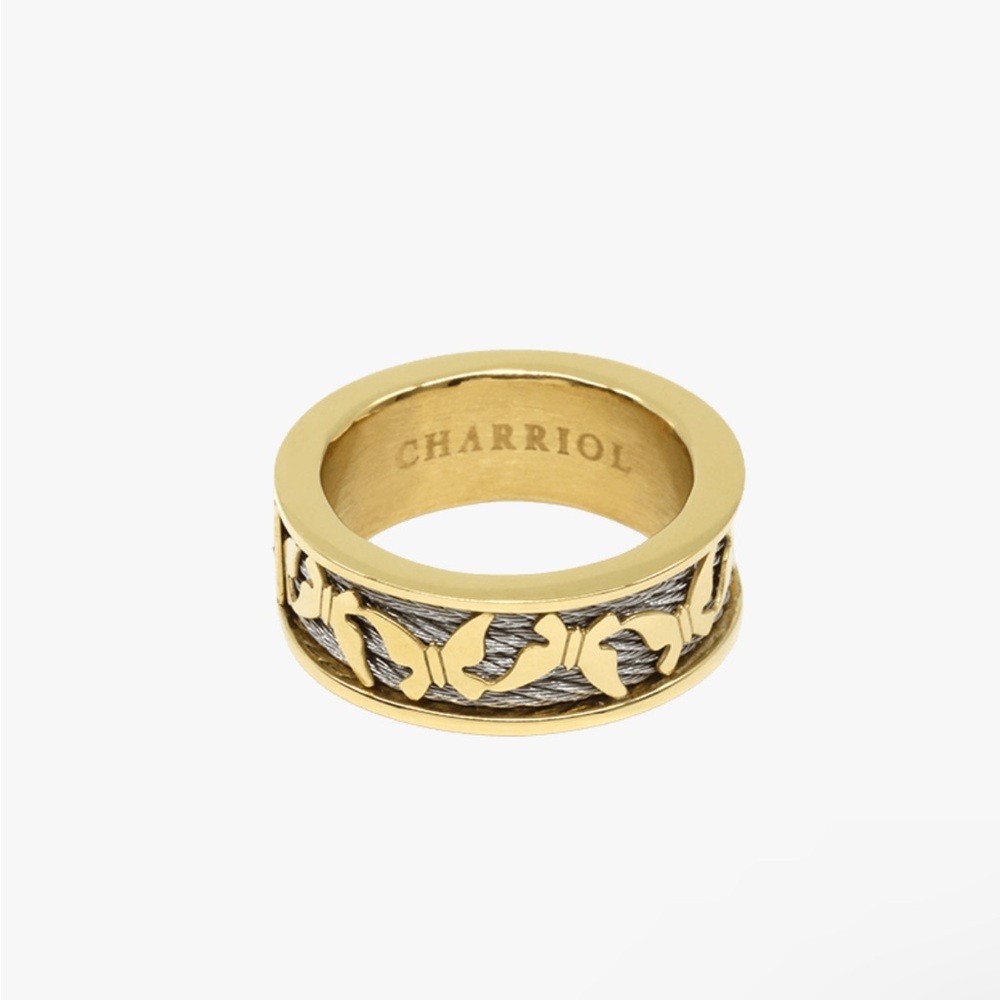 Charriol Forever Butterfly Ring Stainless Steel Size: 6